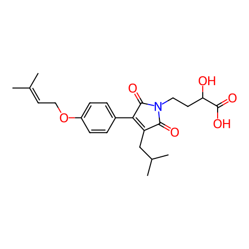 Chemical structure of BindingDB Monomer ID 174982