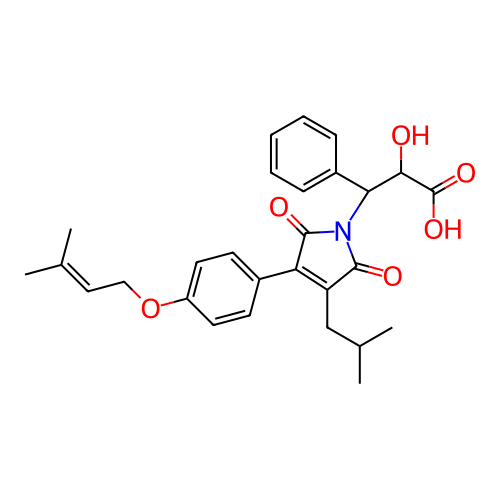Chemical structure of BindingDB Monomer ID 174983