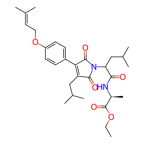 Chemical structure of BindingDB Monomer ID 174987