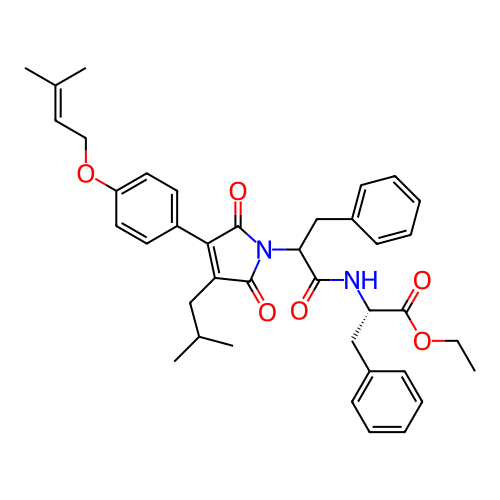 Chemical structure of BindingDB Monomer ID 174989
