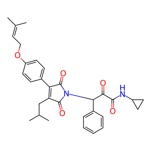 Chemical structure of BindingDB Monomer ID 174998