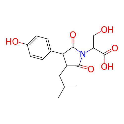 Chemical structure of BindingDB Monomer ID 175009