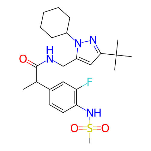 Chemical structure of BindingDB Monomer ID 176549
