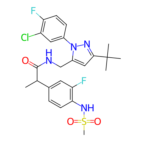 Chemical structure of BindingDB Monomer ID 176556