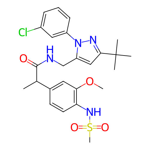 Chemical structure of BindingDB Monomer ID 176565