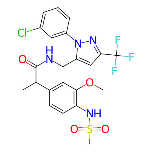 Chemical structure of BindingDB Monomer ID 176566