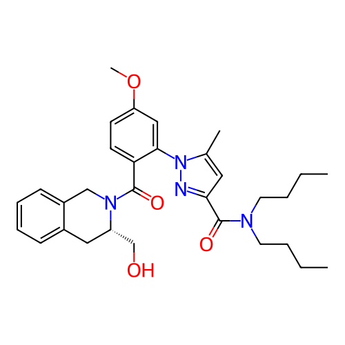 Chemical structure of BindingDB Monomer ID 179555
