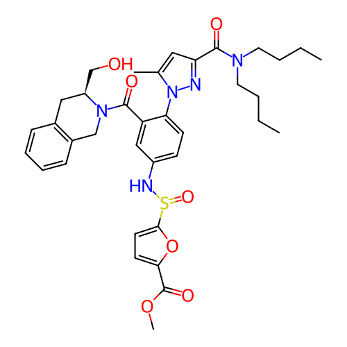 Chemical structure of BindingDB Monomer ID 179573