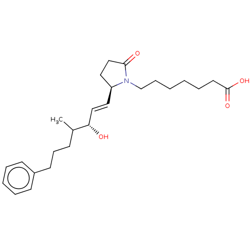 Chemical structure of BindingDB Monomer ID 179834