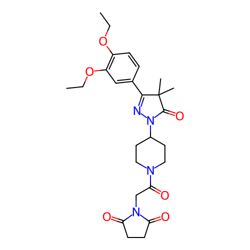 Chemical structure of BindingDB Monomer ID 180781