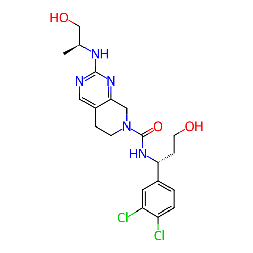 Chemical structure of BindingDB Monomer ID 180942