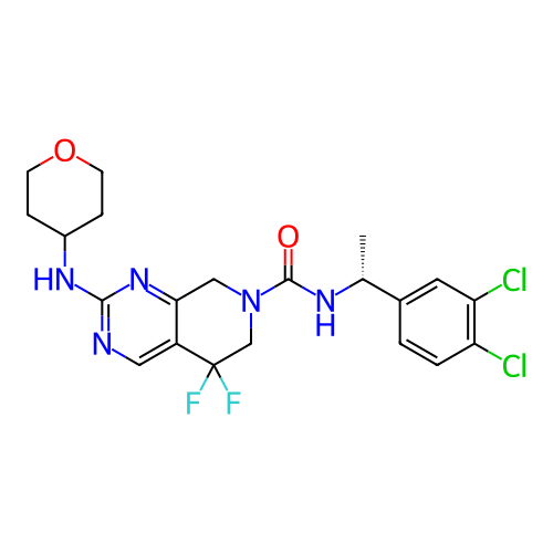 Chemical structure of BindingDB Monomer ID 180945