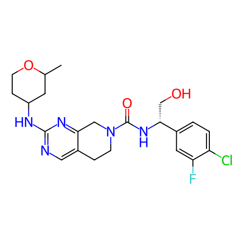 Chemical structure of BindingDB Monomer ID 181005