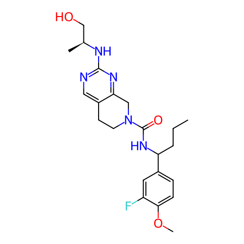 Chemical structure of BindingDB Monomer ID 181009