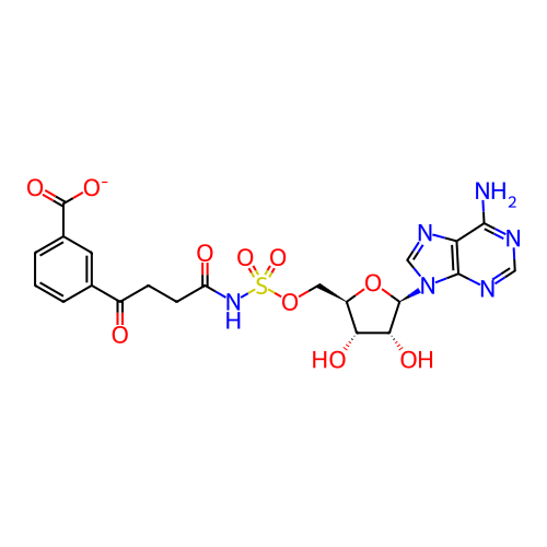 Chemical structure of BindingDB Monomer ID 181039