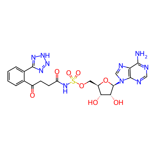 Chemical structure of BindingDB Monomer ID 181040