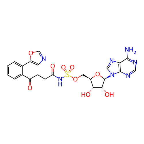 Chemical structure of BindingDB Monomer ID 181042