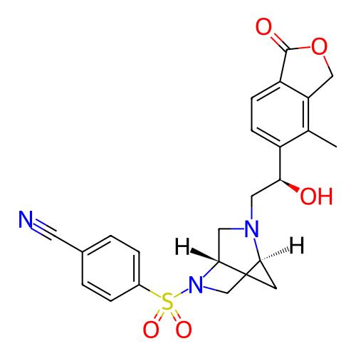 Chemical structure of BindingDB Monomer ID 181708