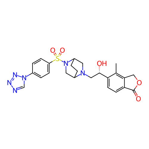 Chemical structure of BindingDB Monomer ID 181722