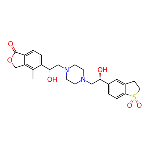 Chemical structure of BindingDB Monomer ID 181753