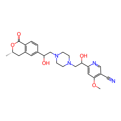 Chemical structure of BindingDB Monomer ID 181754