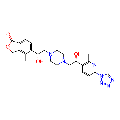 Chemical structure of BindingDB Monomer ID 181760