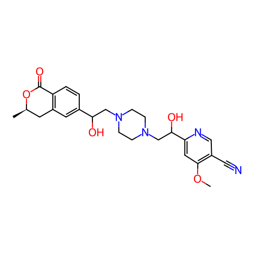 Chemical structure of BindingDB Monomer ID 181768
