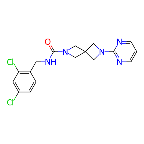 Chemical structure of BindingDB Monomer ID 181772