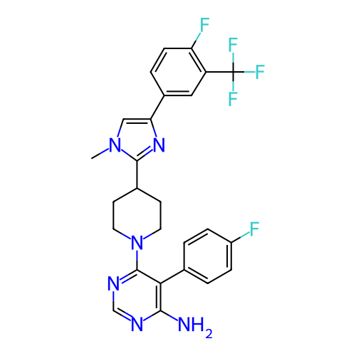Chemical structure of BindingDB Monomer ID 182309