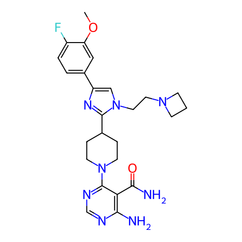 Chemical structure of BindingDB Monomer ID 182420