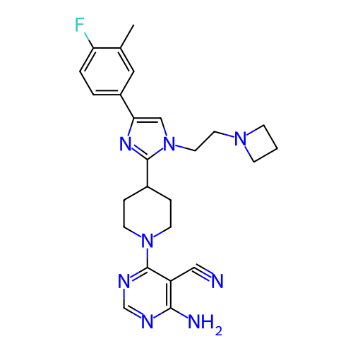 Chemical structure of BindingDB Monomer ID 182421