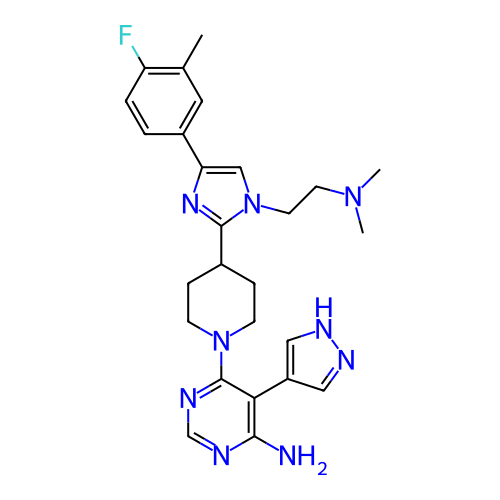 Chemical structure of BindingDB Monomer ID 182462