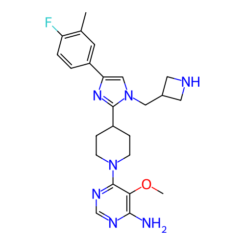 Chemical structure of BindingDB Monomer ID 182483