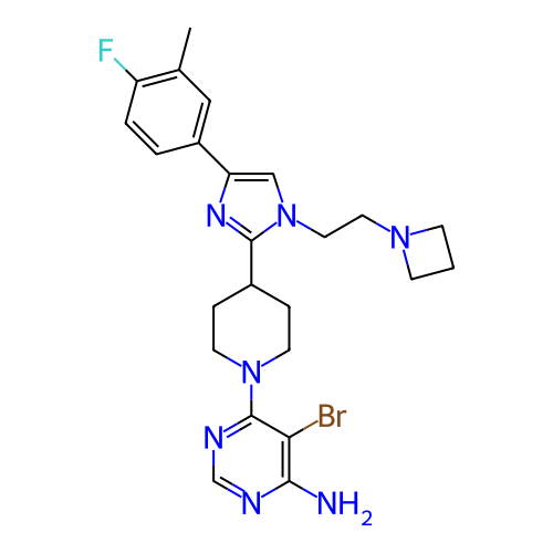 Chemical structure of BindingDB Monomer ID 182489