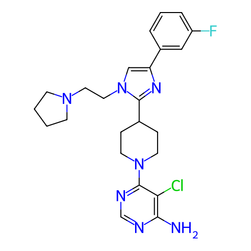 Chemical structure of BindingDB Monomer ID 182535