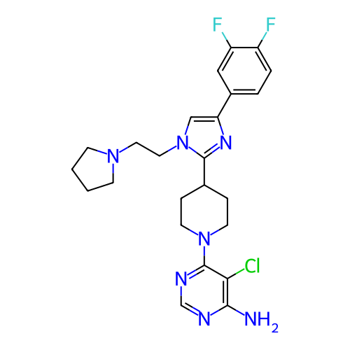 Chemical structure of BindingDB Monomer ID 182537