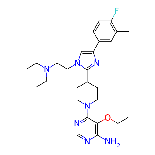 Chemical structure of BindingDB Monomer ID 182602