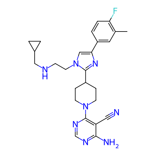 Chemical structure of BindingDB Monomer ID 182677