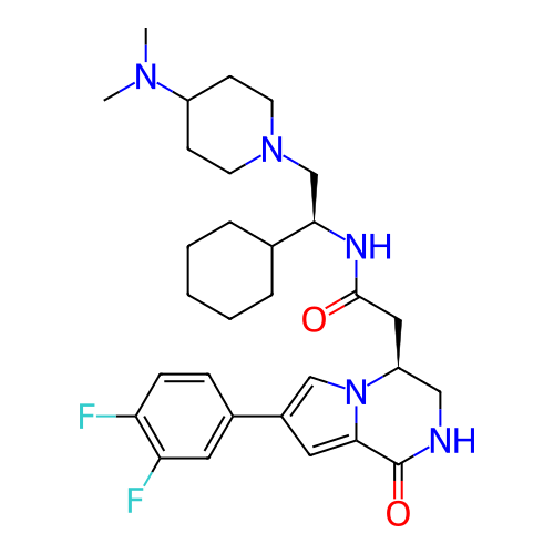 Chemical structure of BindingDB Monomer ID 182823