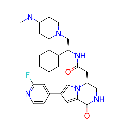 Chemical structure of BindingDB Monomer ID 182824