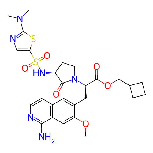Chemical structure of BindingDB Monomer ID 182976