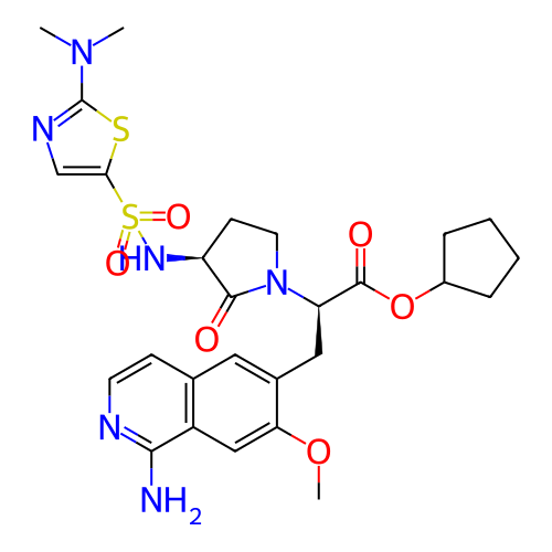 Chemical structure of BindingDB Monomer ID 182978