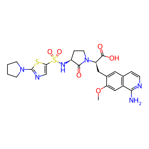 Chemical structure of BindingDB Monomer ID 182980