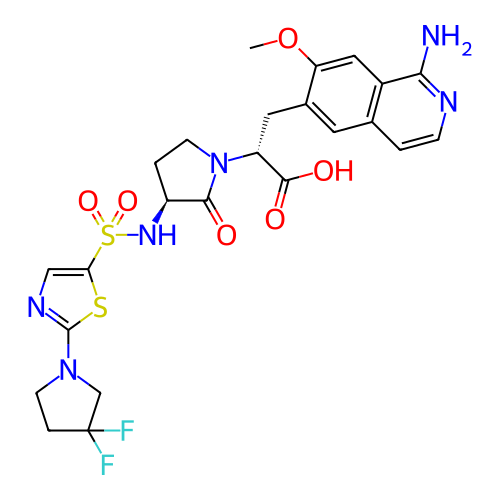 Chemical structure of BindingDB Monomer ID 182983