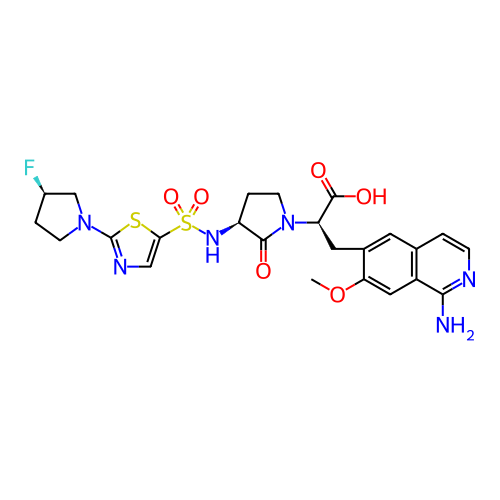 Chemical structure of BindingDB Monomer ID 182987