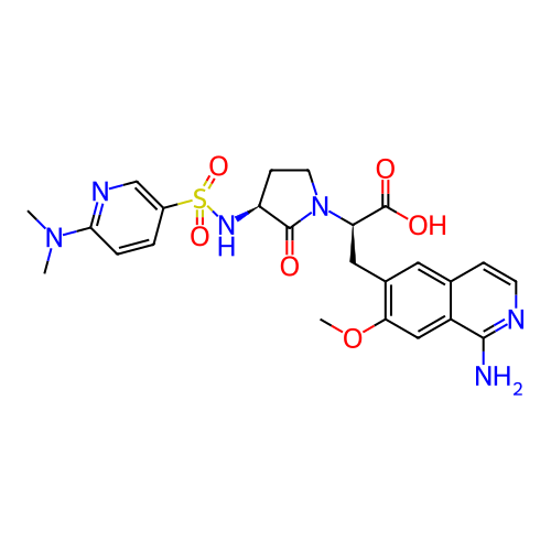 Chemical structure of BindingDB Monomer ID 182990