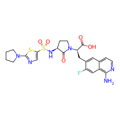 Chemical structure of BindingDB Monomer ID 183007