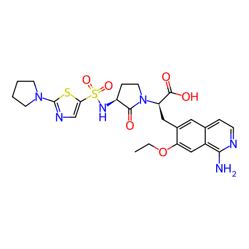 Chemical structure of BindingDB Monomer ID 183012