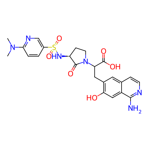 Chemical structure of BindingDB Monomer ID 183014