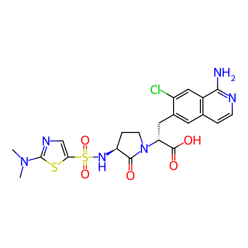 Chemical structure of BindingDB Monomer ID 183016